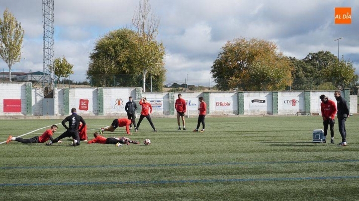 Entrenamiento de pretemporada del CD Guijuelo del pasado año - Archivo