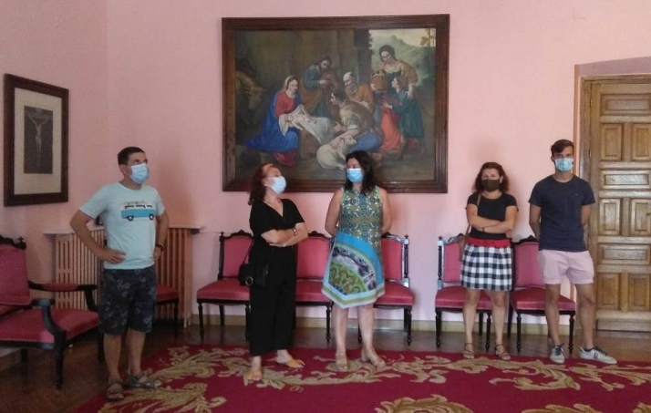 La zona noble del Palacio Episcopal recibe a un nuevo grupo de visitantes  