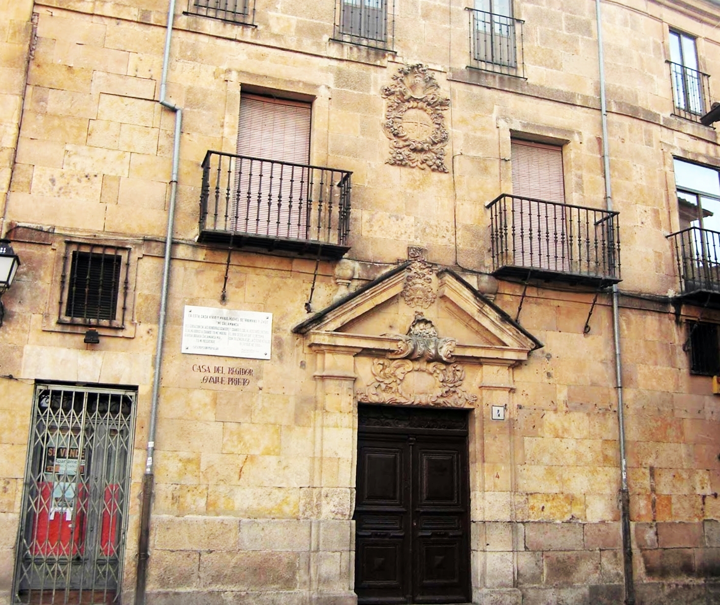 Dudas ante la posible conversión de la Casa de los Ovalle en viviendas turísticas  