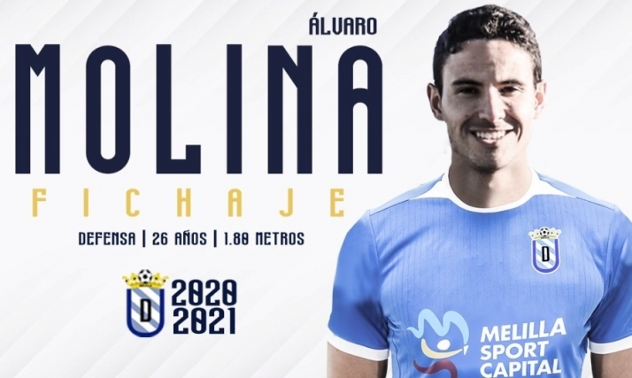 El central salmantino, Álvaro Molina, ficha por la UD Melilla