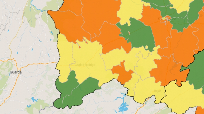 La Zona de Fuentes de Oñoro entra en amarillo tras registrar su 2º positivo por PCR de toda la...