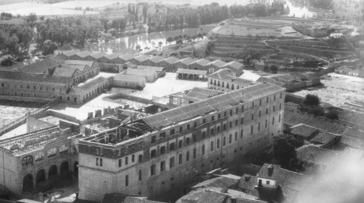 Las obras de los años 40 en el Edificio Trilingüe