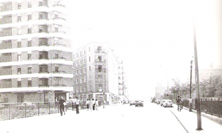 El paseo de San Antonio a principios de los 70