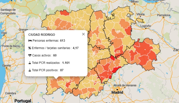 Detectados otros 6 positivos por PCR en cuatro zonas básicas diferentes  
