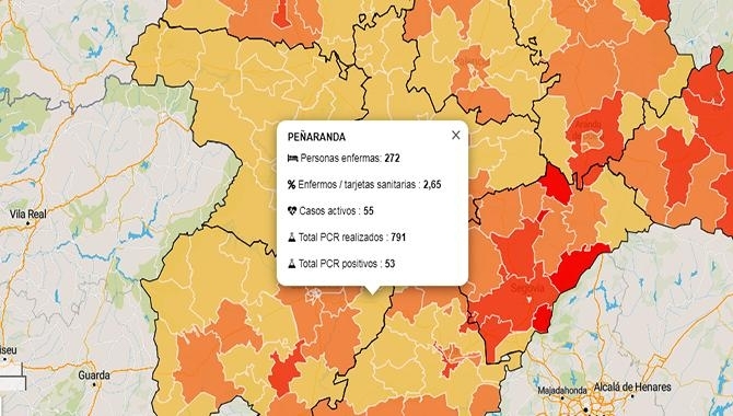 Más de medio centenar de casos activos de Covid-19 aumentan la preocupación en la zona básica de ...