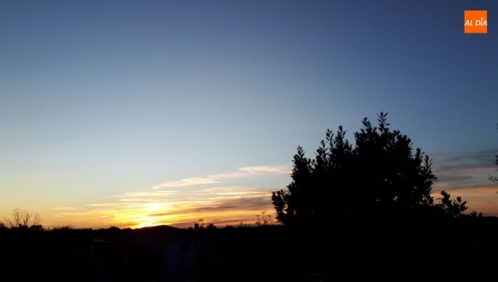 Atardecer de luces y sombras en Lumbrales  