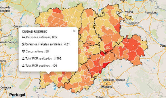 Extraña actualización de los datos de enfermos con múltiples descensos en cifras que no...