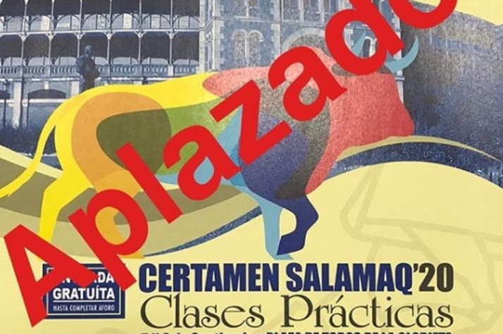 La Diputación de Salamanca aplaza las clases prácticas de tauromaquia previstas en Salamaq20  