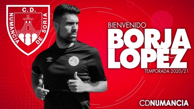 El exjugador del Salamanca UDS, Borja López, ficha por el Numancia