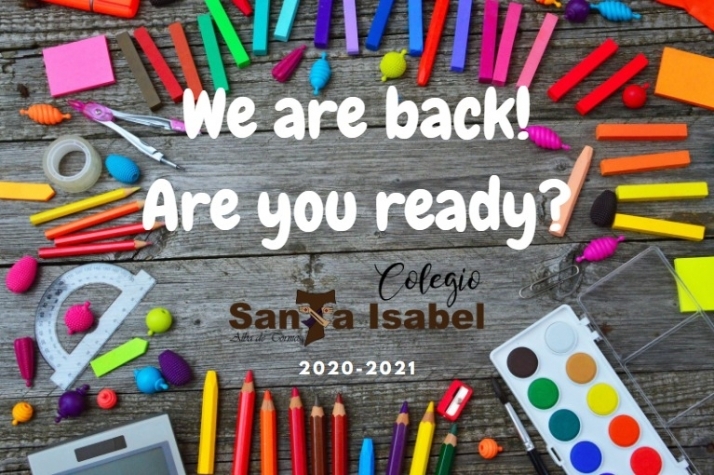 Regreso al Colegio Santa Isabel ¿Estáis listos?