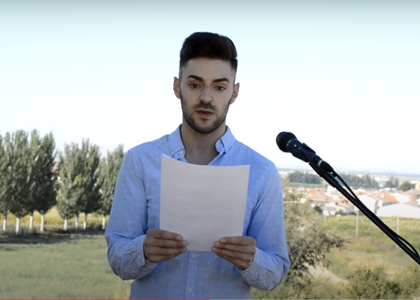 El primer pregón virtual de la historia de Villoria pone en valor la labor de todos en esta crisis