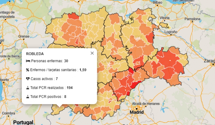 La Zona Básica de Robleda entra en ‘amarillo’ tras registrar su primer positivo desde el 21 de ...