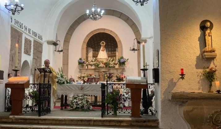 Homilía íntegra de Jesús García Burillo en el Santuario de Nuestra Señora de la Peña de...