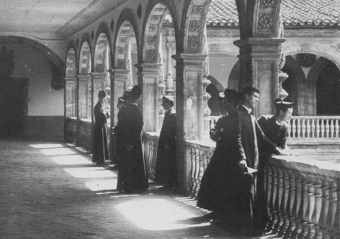 Estudiantes del Colegio de los Nobles Irlandeses (Fonseca)