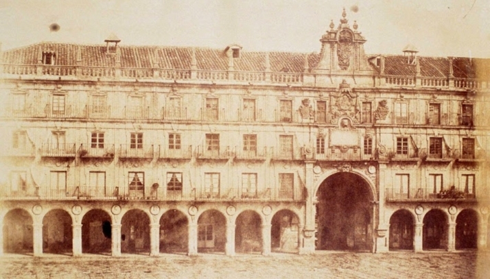 La primera fotografía de la Plaza Mayor (1853)