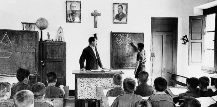 Las escuelas del pasado