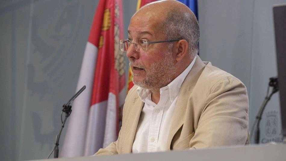 El vicepresidente y portavoz de la Junta de Castilla y León, Francisco Igea
