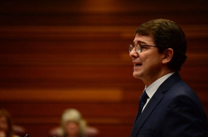 Alfonso Fernández Mañueco, presidente de la Junta de Castilla y León