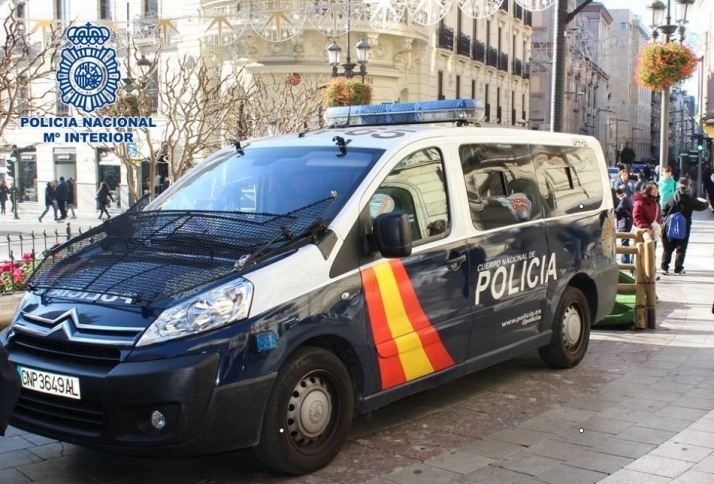 Vehículo de la Policía Nacional