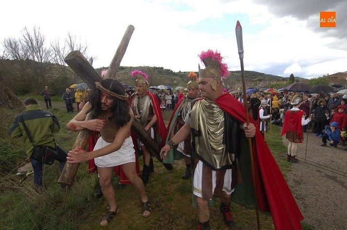 Imagen del Vía Crucis del año pasado | Foto Adrián Martín
