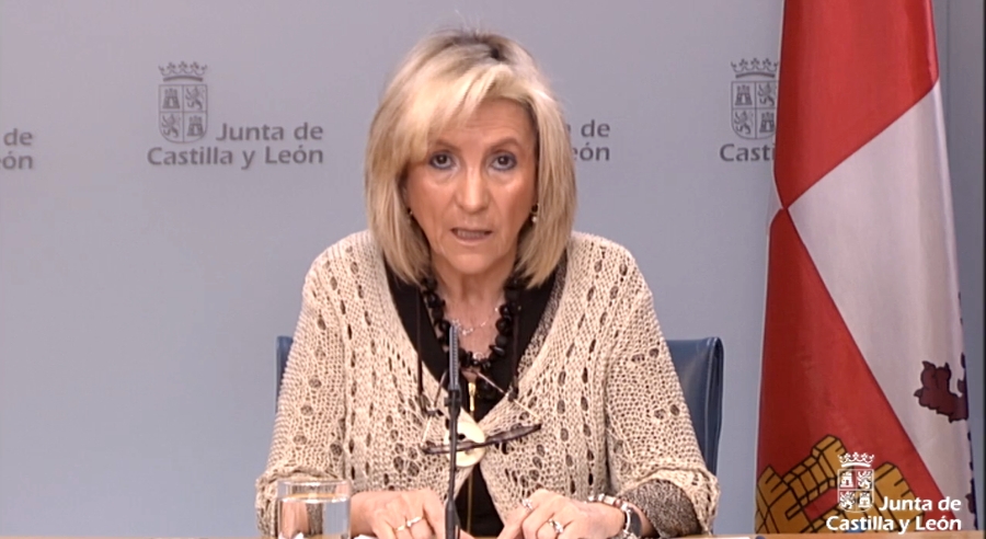 Verónica Casado, consejera de Sanidad de Castilla y León