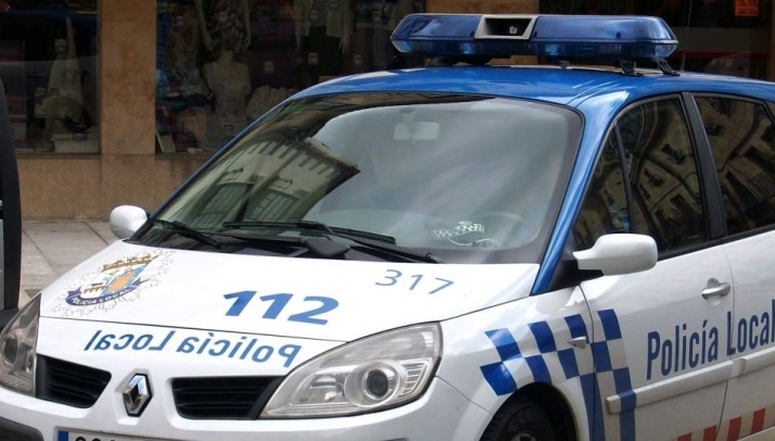 Vehiculo de la Policía Local de Salamanca