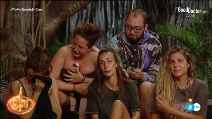 Los concursantes de Supervivientes, destrozados tras la noticia