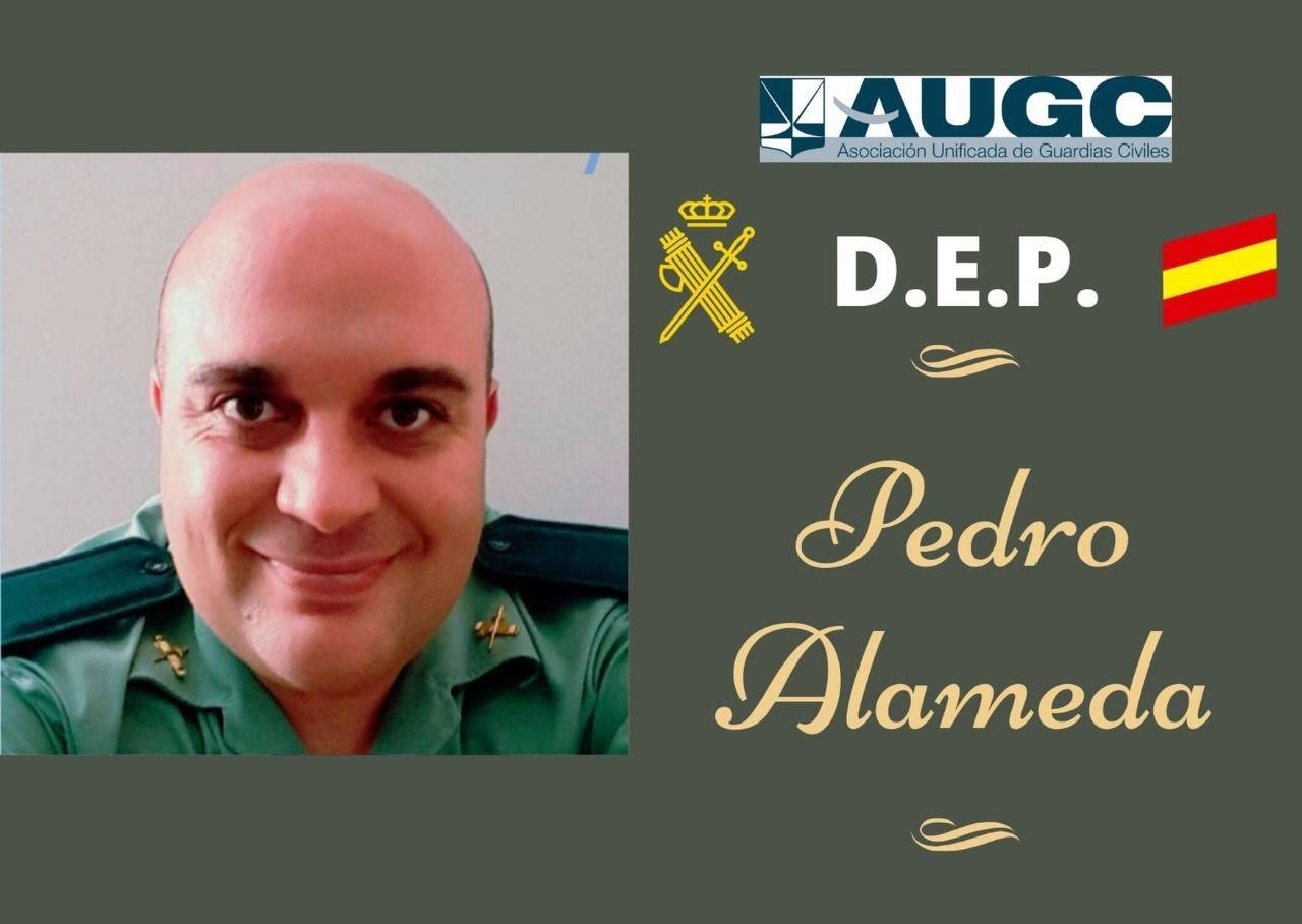 Pedro Alameda, el guardia civil fallecido