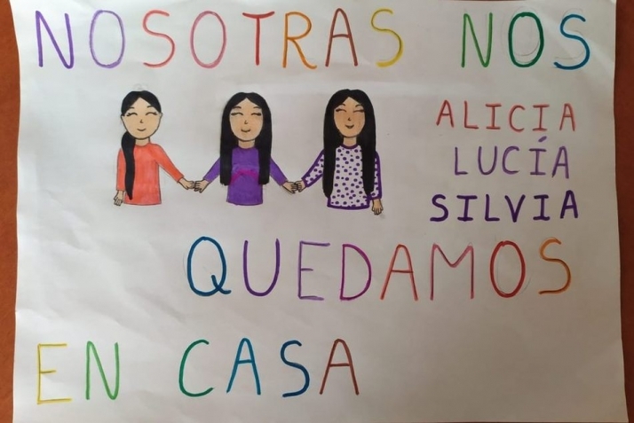 Nosotras nos quedamos en casa  