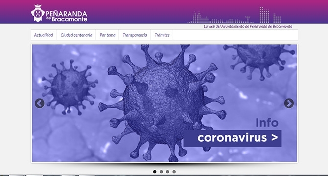 El Ayuntamiento crea un espacio dentro de su página web para seguir la información municipal...