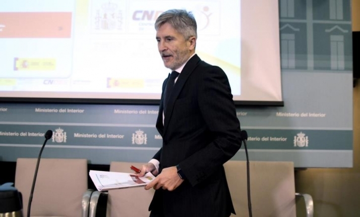 El ministro del Interior, Fernando Grande-Marlaska. Foto EP