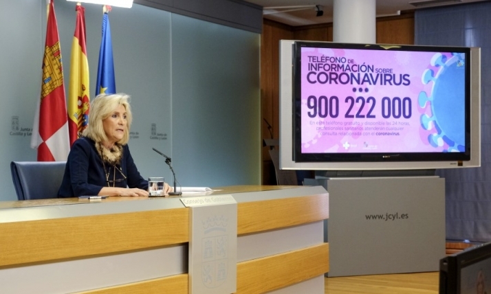 Verónica Casado, consejera de Sanidad de Castilla y León