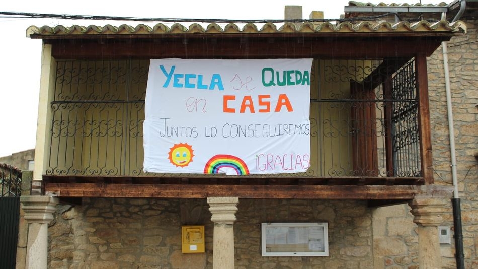 El Ayuntamiento de Yecla de Yeltes da ánimo a sus vecinos frente al coronavirus  