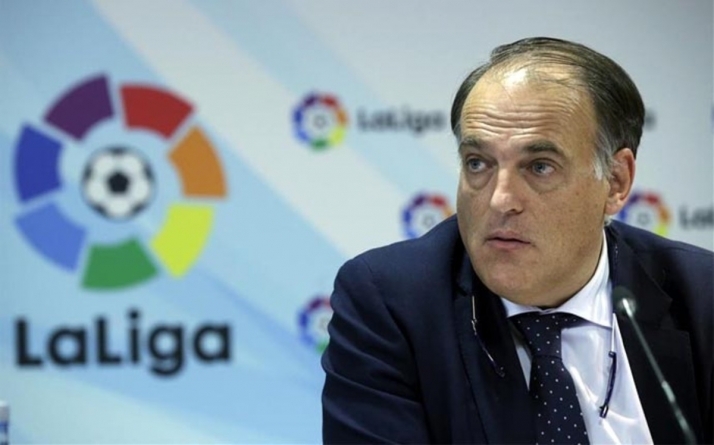 Javier Tebas, presidente de la LFP