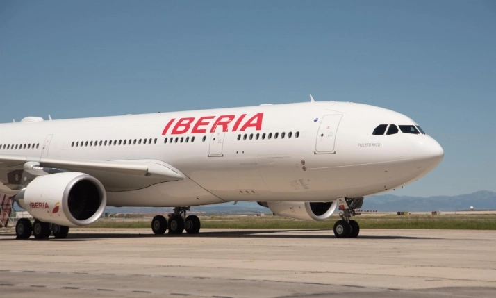 Un avión de Iberia