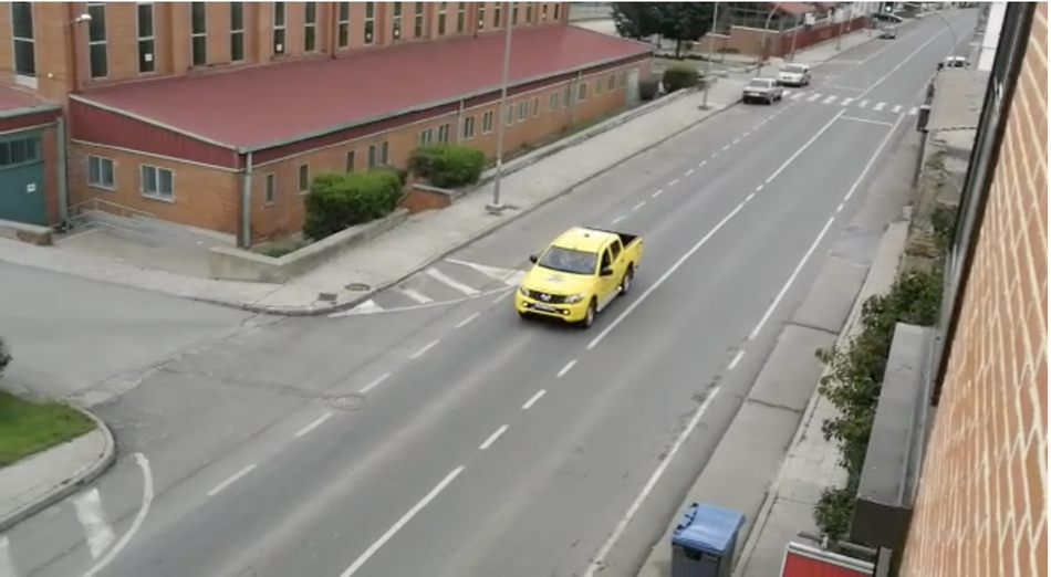 Protección Civil pide por megafonía a los vecinos de Alba y Terradillos que se queden en...