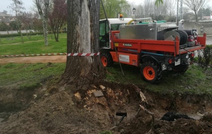 Solventado un atasco en un desagüe en la zona del Barrio Nuevo  