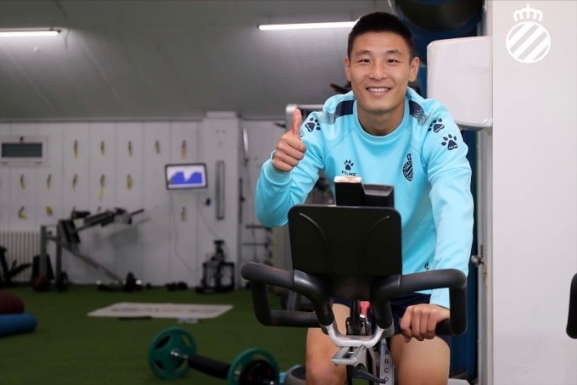 Wu Lei, futbolista del Espanyol / Espanyol