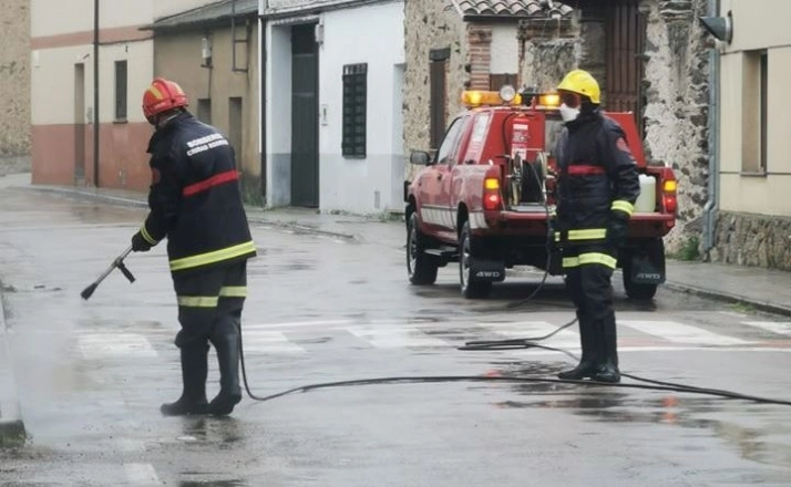 Trabajos en El Sahugo