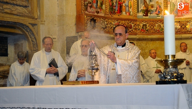 El Obispo de Salamanca, Mons. Carlos López Hernández / Archivo