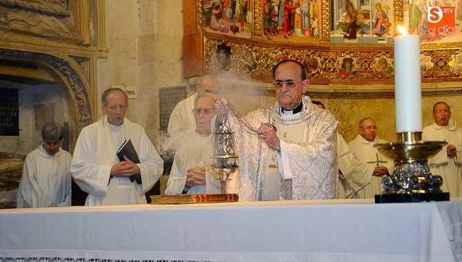 El Obispo de Salamanca, Mons. Carlos López Hernández / Archivo