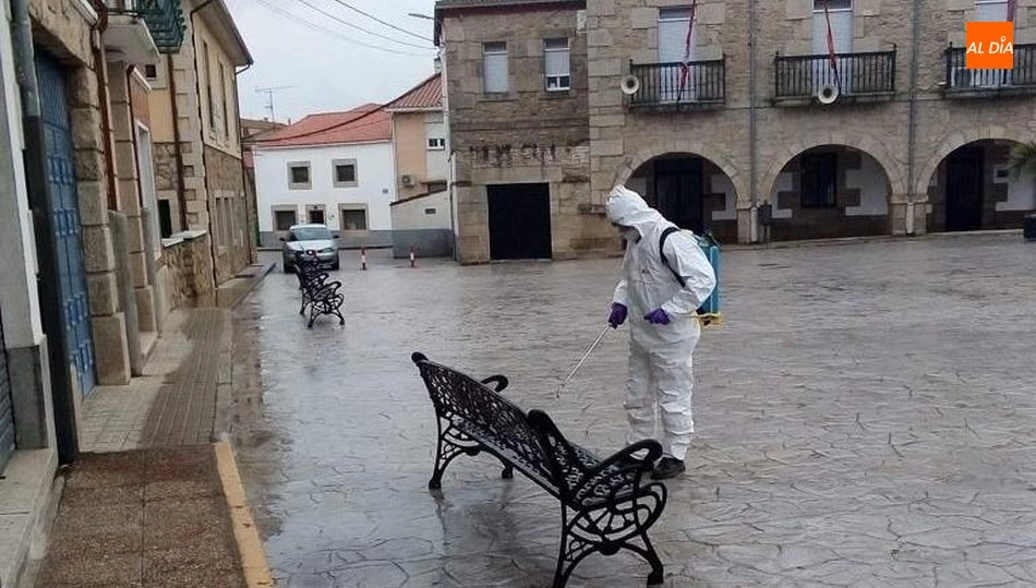 Plaza mayor de Barruecopardo