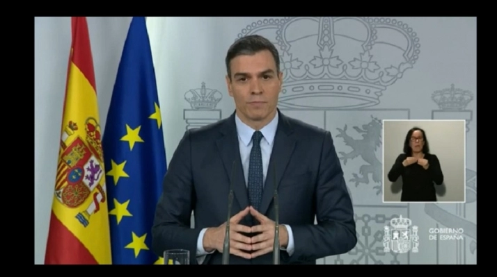 El presidente del Gobierno, Pedro Sánchez en rueda de prensa tras presidir una nueva Conferencia de Presidentes autonómicos