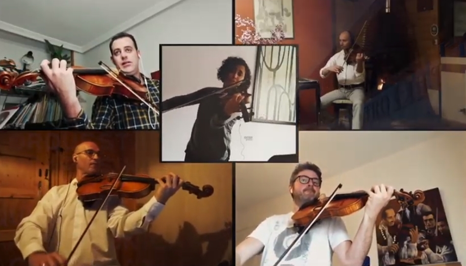 Músicos de la Orquesta Sinfónica de Castilla y León