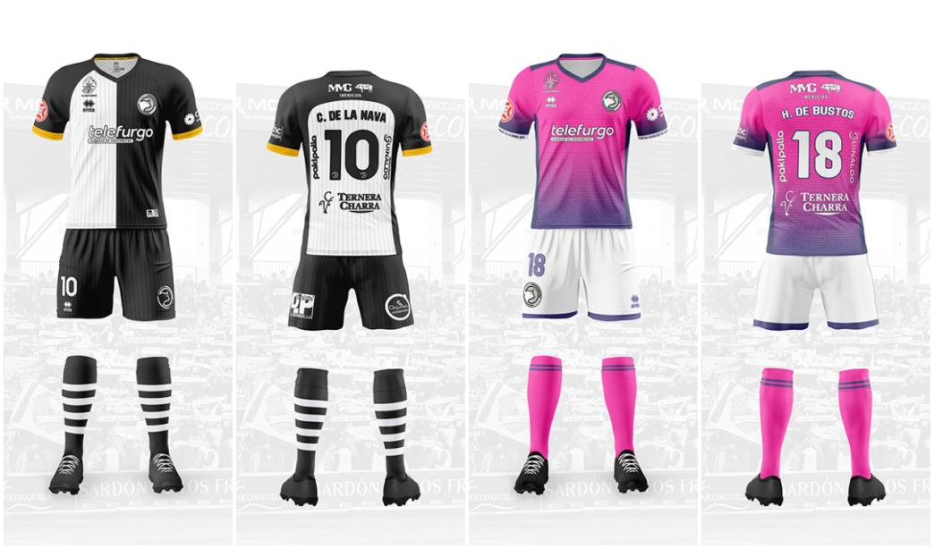Nuevas equipaciones Unionistas de Salamanca: primera clásica y segunda rosa