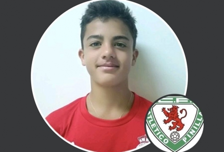 Marío Ibáñez en una foto del Atlético Pinilla