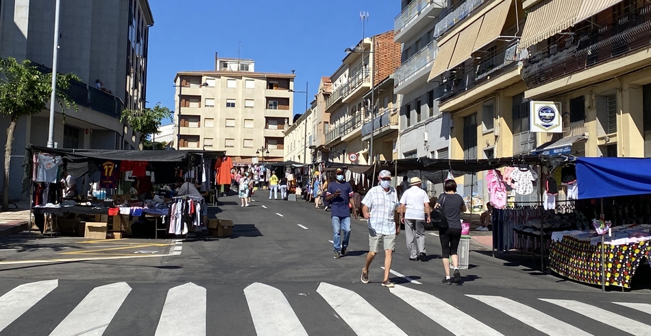 Mercadillo semanal en Guijuelo