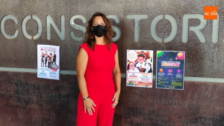 La concejala de Cultura, María Jesús Moro, en la presentación | Kiko Robles