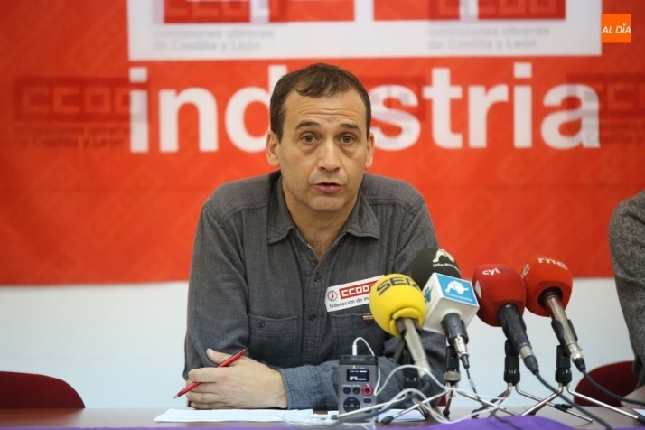 José Fernando Luengo, Secretario de Organización, Elecciones Sindicales y Afiliación de CCOO de Salamanca | Archivo