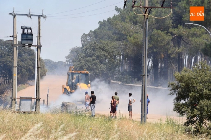 Foto 5 - Gran incendio en una tierra anexa a la urbanizaci&oacute;n Los Cisnes